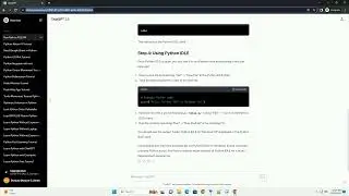how to run python idle on windows 10