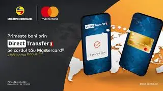 C&acirc;știgă timp și bani cu Direct transfer de la Moldindconbank și Mastercard