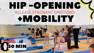 Hip Opening + Mobilty Class 50 Minutes |  A dynamic Mobility Yoga Sequence | Part 2