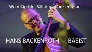 Jazzbasisten Hans Backenroth