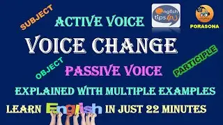 HOW TO CHANGE VOICE OF SENTENCES || NUMEROUS EXAMPLES || ENGLISH || CLASS 10 || WBBSE, CBSE, ICSE
