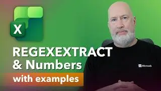 Extract Numbers from Text in Excel with REGEXEXTRACT
