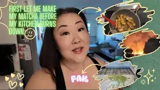 Summer so far | Fire Scares and Matcha fail | Kitchen Reveal