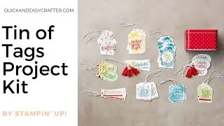 Project Go Create! Tin of Tags kit by Stampin' Up!