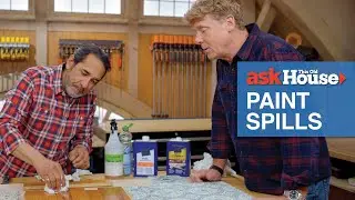 How to Clean Paint Spills | Ask This Old House