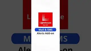 Mail & SMS Alert Add-On for Lighthouse ERP!  #LighthouseERP #ProductivityBoost  #mailalert #smsalert