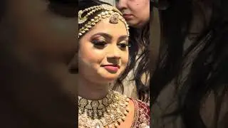 Bridal Makeup shoot..✨Behind the Seen..💕#bridal #makeupartist 
