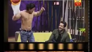 Karan Patel goes shirtless on Rajeev Khandelwal's show