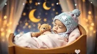 🌙 Gentle Rain Night 💫 Baby Sleep Music for Deep Rest ☔