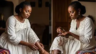 The Bride Found Blood on Her Anklet &mdash; But Said Nothing Until Dawn