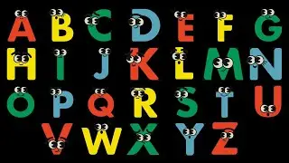 Colourful ABC Song for Kids | Learn Alphabet A to Z with Cute Letters & Fun Scenes