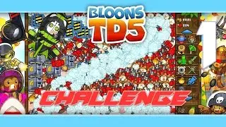 Bloons TD 5 Co-Op Challenge - Ep.1 - Engineer madness!