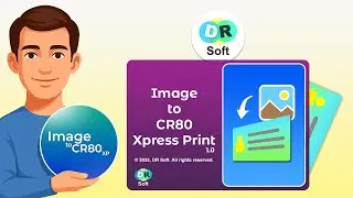 Image to CR80 Xpress Print | Any PVC ID card printing software by DR Soft