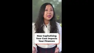 How Capitalising Your Cost Impacts Your Finances #shorts #finance #investing