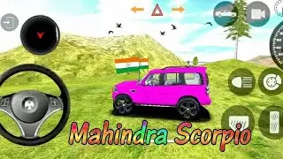 New Mahindra Pink Scorpio Gameplay Video 🩷🎮 Android Game Gameplay 🎮 Gadi Wala Game 🚘 Indian Car Game