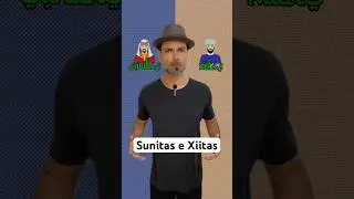 Diferen&ccedil;a entre Sunitas e Xiitas. #geografia #historia #islamismo #sunita #xiita
