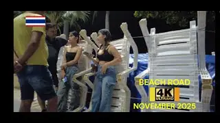 So Many Freelancers at Beach Road PT 24 ⛱️ PATTAYA #thailand #pattayabeach #travel