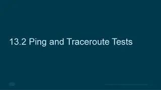 CCNA presentation - ITN - Module 13  - ICMP