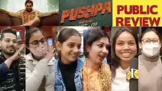 Pushpa: The Rise Public  Review | Pushpa Public Reaction | Allu Arjun | Rashmika Mandanna | Punjabi