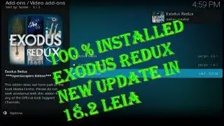 2019 MAY!!! New update How To Install Exodus Redux Kodi Addon in 18 2 leia