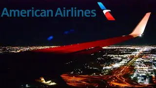 American Airlines Boeing 737-800 Landing in Dallas/Fort Worth (DFW)