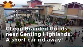 Malaysia - Genting Highlands Premium Outlets Walk 2023 [4K]