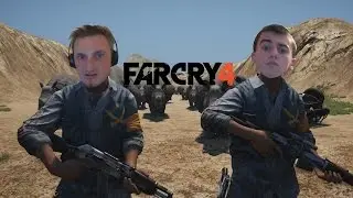 RHINO STAMPEDE!!! | Far Cry 4: Custom Maps | Funny Montage