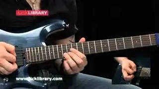 How to Play Metal Guitar Licks in the Style of Dimebag Darrell
