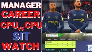 Карьера менеджера в FIFA 19 [Игра против компьютера: сидя и наблюдая за игрой] Таблица читов для ...