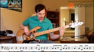 Roxy Music - More Than This - Bass Transcription