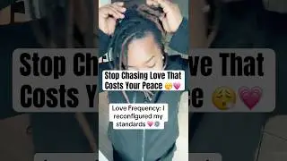 Love Frequency: I Reconfigured My Standards 💗⚙️ #alphab #healingjourney #raiseyourvibration #love
