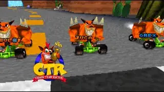 Is Dingo Canyon too tiny for 3 Tinys? | Online CTR competitive races #10