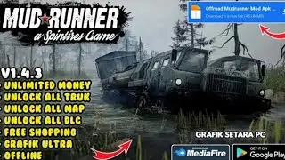 Offroad Mudrunner Mod Apk v1.4.3 Terbaru 2023 Unlock All Truck & Unlock All map