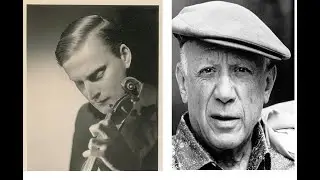 Menuhin y Picasso. La voz y la mirada.