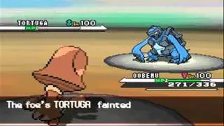 Pokemon Black And White Wifi Battle #2 vs Daredevil3x Beat down brawl