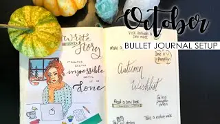 OCTOBER BULLET JOURNAL | COZY WRITER | COLLAB w/ KELSEYLEIGH