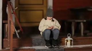 Varpunen jouluaamuna
