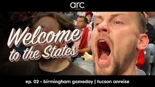 GAMEDAY 1/4! welcome to the states – alabama, birmingham! | vlog ep. 02