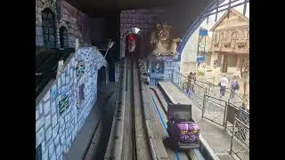 Ghost train on ride pov @blackpoolpleasurebeach