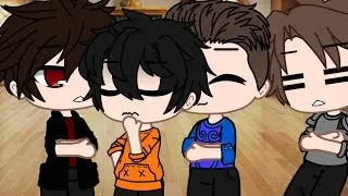 The big three + Percy locked in a room for 24 hours || Gacha club ||