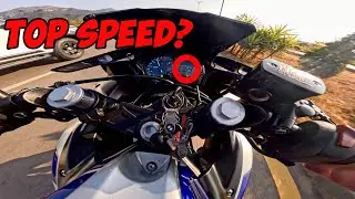 Yamaha R3 REAL Top Speed Test 😳 | Full Throttle Run