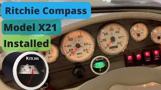 Ritchie compass Installed