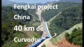 RBL-REI - Fengkai Project (China) - 40km limestone conveyor - Curvoduc(TM)