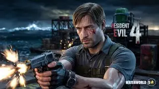 Resident Evil 4 HD (2005) Mercenaries 🔥 Leon Waterworld 97,030 Score | 5 Stars Gameplay