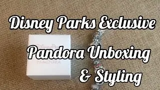Disney Parks EXCLUSIVE Pandora Charm UNBOXING & Design with Me