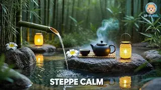 🌬 Relaxing Sleep Music | Mongolian Morin Khuur & Steppe Wind for Meditation & Stress Relief
