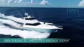 2004 Viking Yachts 61&rsquo; Enclosed Bridge ODIN - For Sale with HMY Yachts