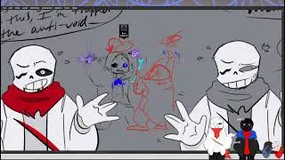 Geno Error Sans: Trap Card, Orange Cat Energy, God Complex, Part 1; Undertale Skit
