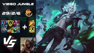 JUNGLE Viego vs Zed - EU Grandmaster Patch 25.S2.2