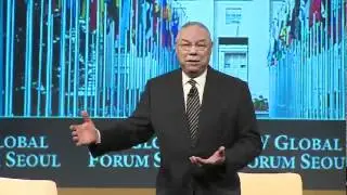 Gen. Colin Powell keynote at GW Global Forum-Seoul, March 17, 2012
